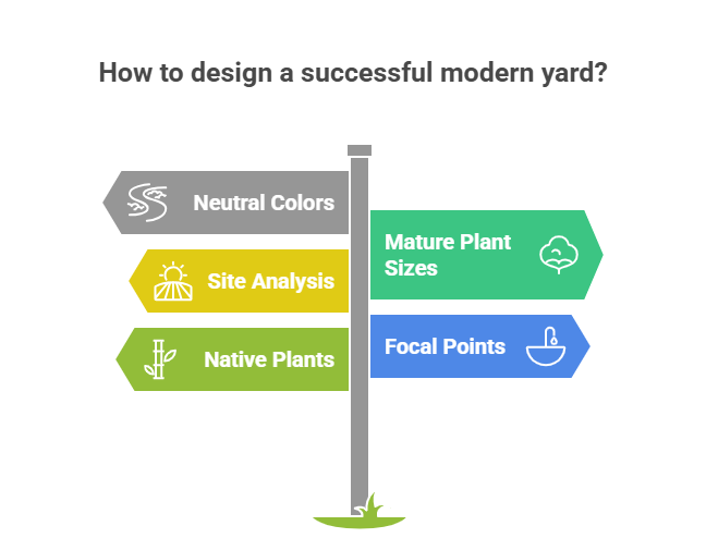 Tips for modern landscaping